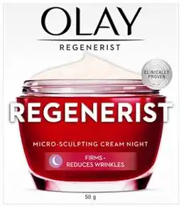 Discount Drug Stores Olay Regenerist Micro-Sculpting Cream Night 50g offer