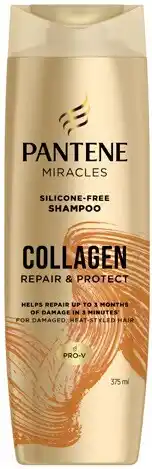 Discount Drug Stores Pantene Miracles Collagen Repair & Protect Silicone-Free Shampoo 375mL offer