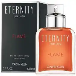 Discount Drug Stores Calvin Klein Eternity For Men Flame EDP 100mL offer