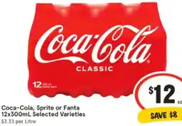 IGA Coca-Cola, Sprite or Fanta offer