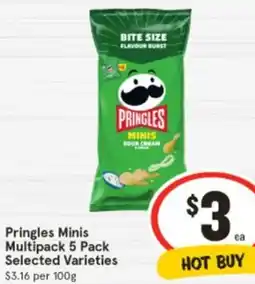 IGA Pringles Minis Multipack offer