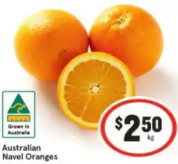 IGA Australian Navel Oranges offer