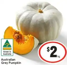 IGA Australian Grey Pumpkin offer