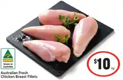 IGA Australian Fresh Chicken Breast Fillets offer