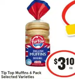 IGA Tip Top Muffins offer