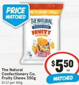 IGA The Natural Confectionery Co. Fruity Chews offer
