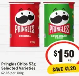 IGA Pringles Chips offer