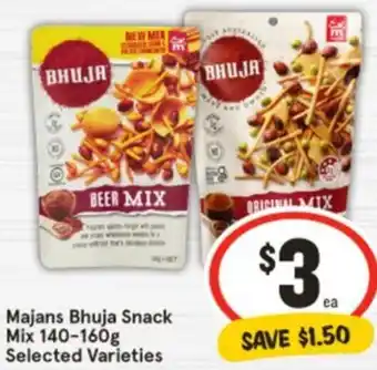 IGA Majans Bhuja Snack Mix offer