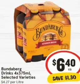 IGA Bundaberg Drinks offer