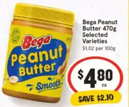 IGA Bega Peanut Butter offer