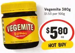 IGA Vegemite offer