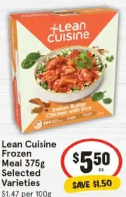 IGA Lean Cuisine Frozen Meal offer