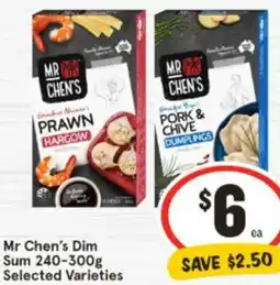 IGA Mr Chen's Dim Sum offer