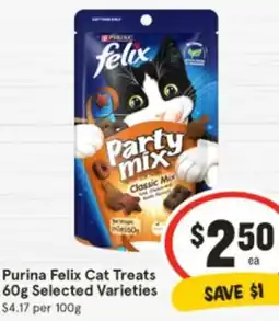 IGA Purina Felix Cat Treats offer