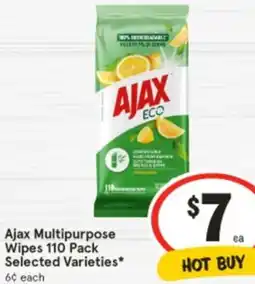 IGA Ajax Multipurpose Wipes offer