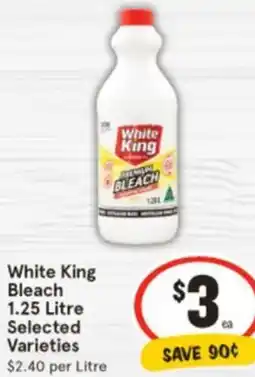 IGA White King Bleach offer