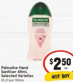 IGA Palmolive Hand Sanitiser offer