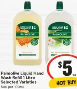 IGA Palmolive Liquid Hand Wash Refill offer