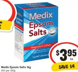 IGA Medix Epsom Salts offer
