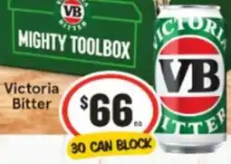 IGA Victoria Bitter offer