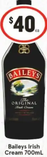 IGA Baileys Irish Cream offer