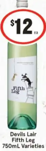 IGA Devils Lair Fifth Leg Varieties offer
