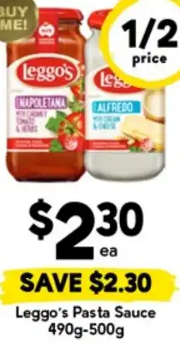 Drakes Leggo's Pasta Sauce offer