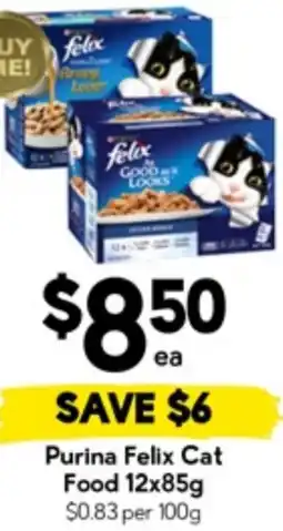 Drakes Purina Felix Cat Food offer