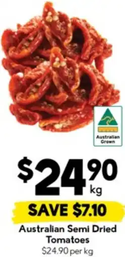 Drakes Australian Semi Dried Tomatoes offer