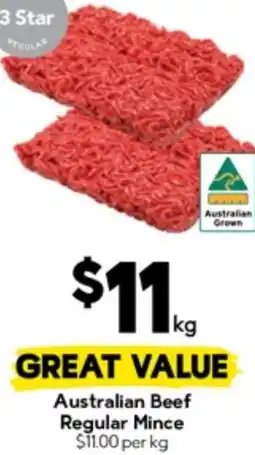 Drakes Australian Beef Regular Mince offer