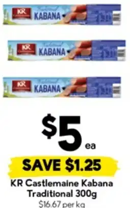 Drakes KR Castlemaine Kabana Traditional offer