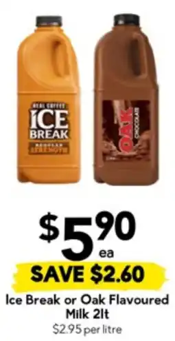 Drakes Ice Break or Oak Flavoured Milk offer