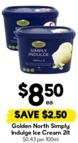Drakes Golden North Simply Indulge Ice Cream offer