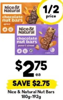 Drakes Nice & Natural Nut Bars offer