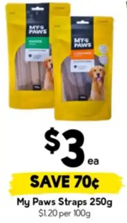 Drakes My Paws Straps offer