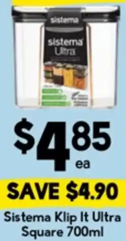 Drakes Sistema Klip It Ultra Square offer