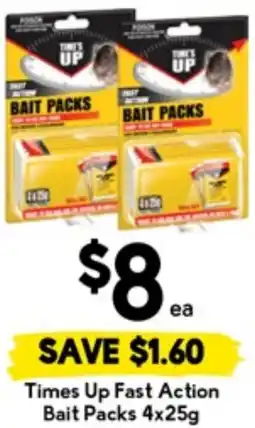 Drakes Times Up Fast Action Bait Packs offer