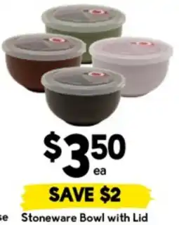 Drakes Stoneware Bowl with Lid offer