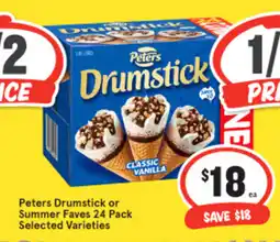 IGA Peters Drumstick or Summer Faves offer