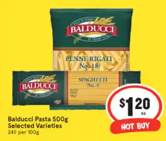 IGA Balducci Pasta offer
