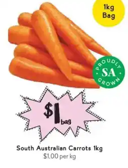 Drakes South Australian Carrots offer