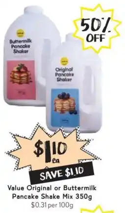 Drakes Value Original or Buttermilk Pancake Shake Mix offer