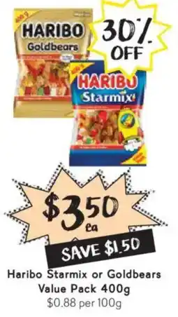 Drakes Haribo Starmix or Goldbears offer