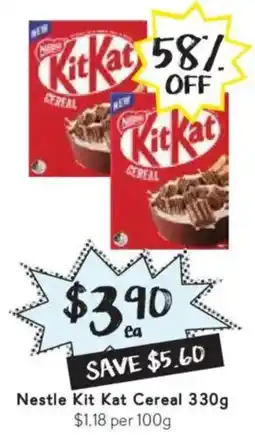 Drakes Nestle Kit Kat Cereal offer
