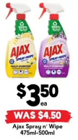 Drakes Ajax Spray n' Wipe offer