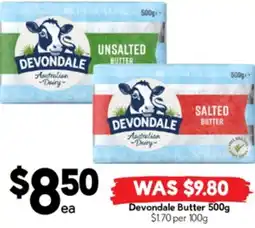 Drakes Devondale Butter offer