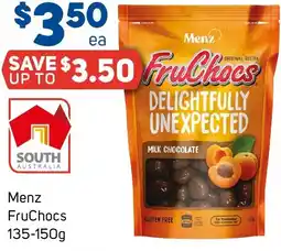Foodland Menz FruChocs offer