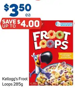 Foodland Kellogg's Froot Loops offer