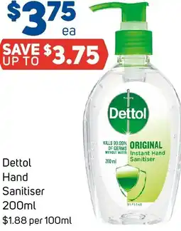 Foodland Dettol Hand Sanitiser offer