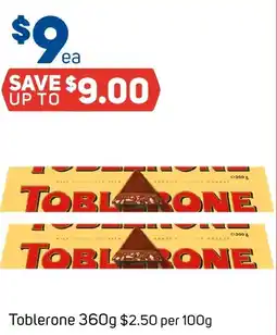 Foodland Toblerone offer